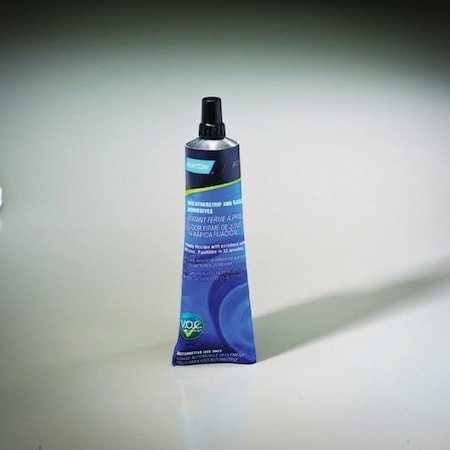 Norton Abrasives 5 OZ, Tube SUPERBOND BLACK WEATHERSTRIP ADH, HAZ-MAT, Tube 7660782705